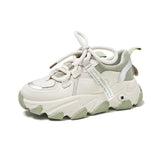woloong Women's Springtide Platform Height Increasing Jung Ji Sneakers