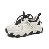 woloong Women's Springtide Platform Height Increasing Jung Ji Sneakers