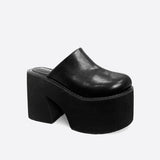 Women Newbella Thick Soled Chunky High Heeled Shoes