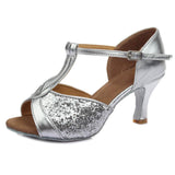 woloong new brand girls women's  ballroom tango salsa latin dance shoes  5cm and 7cm heel free shipping