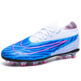 New Soccer Shoes Adult Long Nail Men and Women TF Broken Nail Children Student Low-Top AG Training Shoes plus Size Foreign Trade Cross-Border