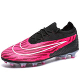 New Soccer Shoes Adult Long Nail Men and Women TF Broken Nail Children Student Low-Top AG Training Shoes plus Size Foreign Trade Cross-Border