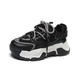 woloong Women's Spring Breathable Increased Fashion Platform Dad Sneakers