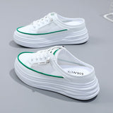 woloong Women's Summer Height Increasing Insole Outer Wear Sneakers