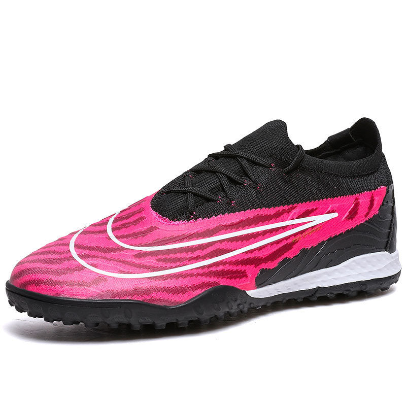 New Soccer Shoes Adult Long Nail Men and Women TF Broken Nail Children Student Low-Top AG Training Shoes plus Size Foreign Trade Cross-Border