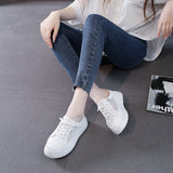 woloong Women's Summer Height Increasing Insole Outer Wear Sneakers