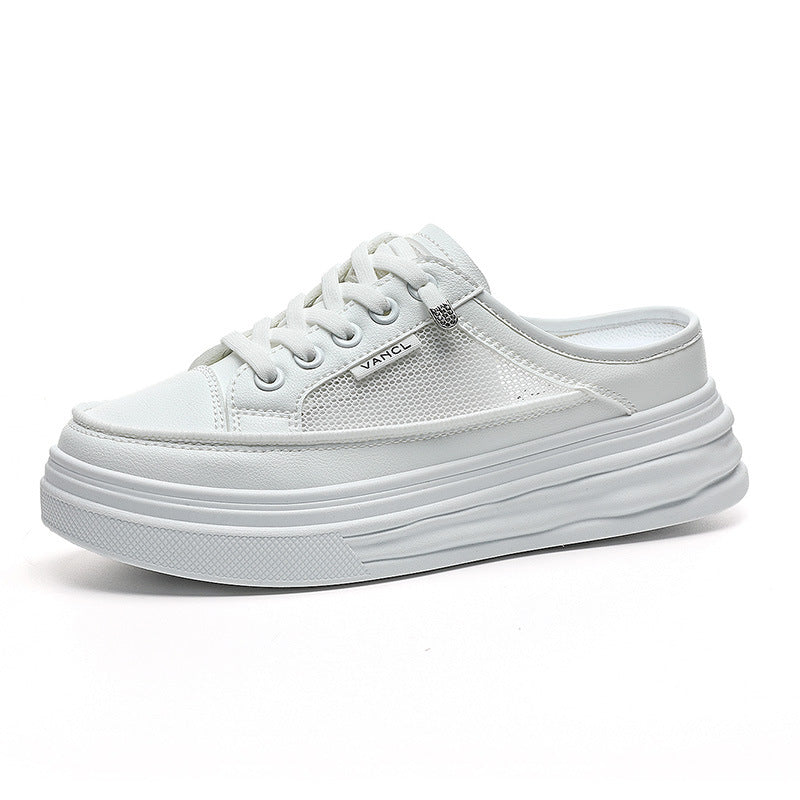 woloong Women's Summer Height Increasing Insole Outer Wear Sneakers