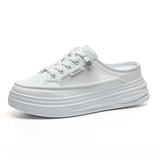 woloong Women's Summer Height Increasing Insole Outer Wear Sneakers