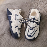 woloong Women's Spring Breathable Increased Fashion Platform Dad Sneakers