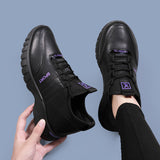 woloong Women's Running Korean Style Versatile Waterproof Sneakers
