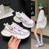 woloong Women's Ninth Generation Mesh Raise The Sneakers