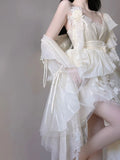 woloong Bride of the Fairy Realm Cottagecore Princesscore Fairycore Coquette Angelcore Kawaii Dress