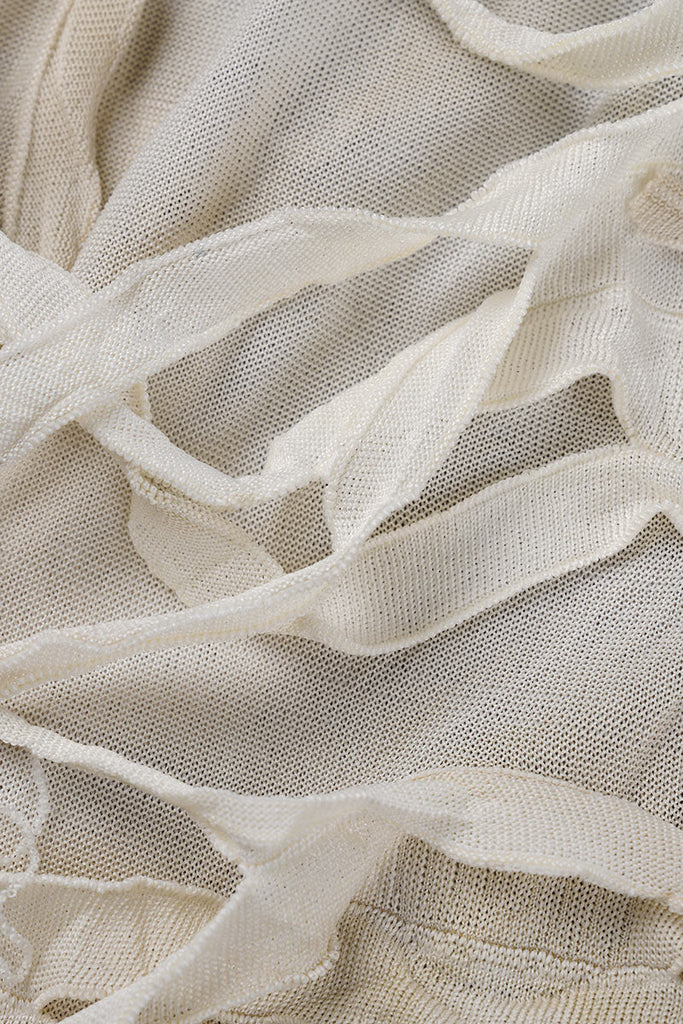 woloong - Apricot Sexy Print Bandage Tie-dye Backless Halter Sleeveless Dress Dresses