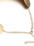 woloong Geometric Necklaces Accessories + Earrings Accessories + Bracelet Accessories Three Pieces Set