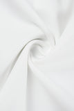 woloong - Black Daily Party Elegant Simplicity Patchwork Feathers Solid Color O Neck Sleeveless Dress Dresses