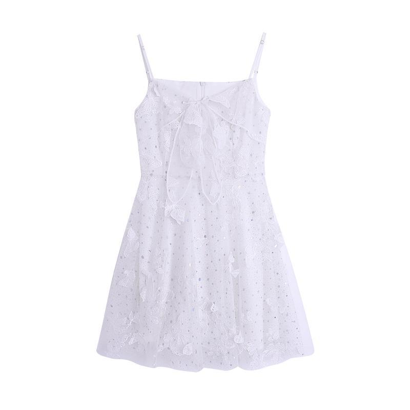 French Fairy Dress Women Elegant Sleeveless Chiffon Mini Dress Casual Floral Print Korean Kawaii Summer Dress Women