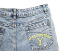 woloong  Women's Denim Shorts Ripped Prints Fashion High Waist Blue Casual Summer Shorts Jeans For Women Feminino Chic Hot Ladies Bottom