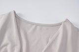 woloong Drawstring Bandage Sleeveless Backless Ruched Pleated Mini Dress Evening Party Sexy Slim Elegant Y2K Clothing