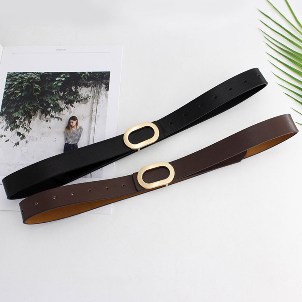 Hot Ladies Adjustable Thin Belts for Women Fashion Luxury Brand Designer Style Skinny Coat Jacket Dress Jeans Waist Belt Female