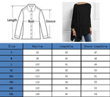 Woloong Women Causal Long Sleeve Tops Cotton Blouse Spring Fall Loose Lrregular Big Size Female Solid Sweatshirt O-Neck Pullover