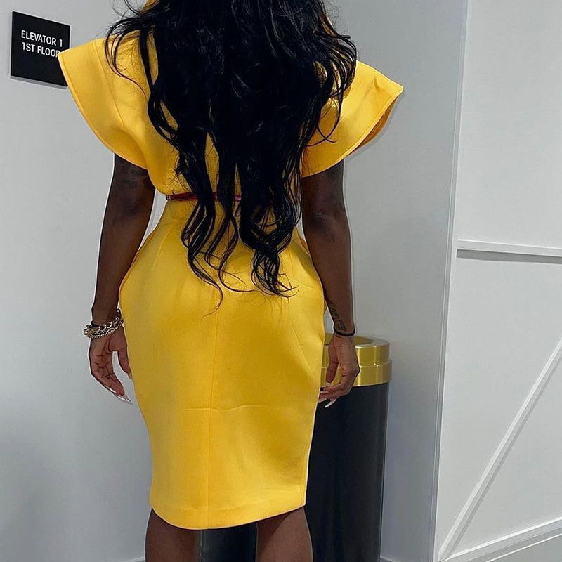 Woloong Sexy Party Club Bodycon Dresses For Women Autumn Solid Sleeveless Button Pockets Mixi Dress Female Streetwears Y2K