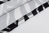 woloong Zebra Print Long Sleeve V-Neck Bandage Sexy Mini Dress Autumn Winter Women Fashion Streetwear Outfits Party Wear
