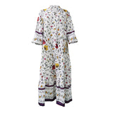 Woloong Fashion Essential Bohemian Print Maxi Dress