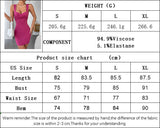 Woloong Sensual and Slimming Women's Bodycon Suspender Dress