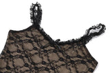 Lace Patchwork Mesh Spaghetti Strap Sleeveless Midi Dress Ladies Elegant Party Clubwear Backless Slim Evening Dress