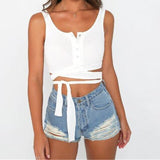 Summer Women Casual Beach Party Stretch Slim Fitted Tee T-Shirt Women Sexy Off Shoulder V-neck Bow Cotton Tops