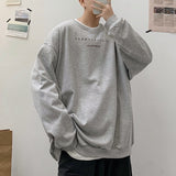 Woloong Spring Men Casual Sweatshirts Harajuku 1997 Printed Men Oversized Hoodies  Korean Man Casual Loose Pullovers