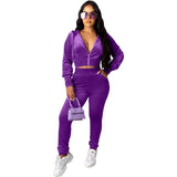 Y2k Clothes Dollskill Zip Up Hoodie Cropped Long Sleeve Purple Top Vintage Autumn Women Pullover Ropa Color Lila Indie Kid