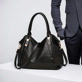 Premium PU Leather Tote Bag - Spacious & Stylish Unisex Handbag for Daily Use - Durable & Fashion-Forward Design