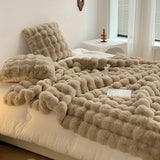 1pc Ultra-Soft Plush Blanket - Warm, Fluffy, and Cozy Throw Blanket for Couch, Sofa, Office, Bed, Camping, and Travel - Multi-Purpose Gift for All Seasons, Perfect for Snuggling Up and Relaxation