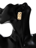 woloong Solid Color Geometric Drop Earrings