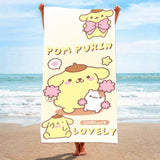 1pc Ultra-Soft Beach Towel - Super Absorbent, Quick-Drying, Lightweight, and Compact - Ideal for Beach, Swimming, Outdoor Camping, Travel, and Poolside Relaxation