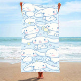1pc Ultra-Soft Beach Towel - Super Absorbent, Quick-Drying, Lightweight, and Compact - Ideal for Beach, Swimming, Outdoor Camping, Travel, and Poolside Relaxation