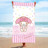 1pc Ultra-Soft Beach Towel - Super Absorbent, Quick-Drying, Lightweight, and Compact - Ideal for Beach, Swimming, Outdoor Camping, Travel, and Poolside Relaxation