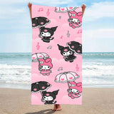 1pc Ultra-Soft Beach Towel - Super Absorbent, Quick-Drying, Lightweight, and Compact - Ideal for Beach, Swimming, Outdoor Camping, Travel, and Poolside Relaxation