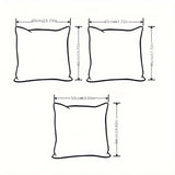 4pcs Christmas Throw Pillow Covers Set - Golden & Silvery Festive Designs with Gift Box, Bells & Flowers - Invisible Zipper for Easy Home Sofa Decor - Linen Square Printed Cushion Cases (No Insert)