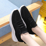 woloong Autumn Fashion Solid Color Trendy Lightweight Comfort And Sneakers