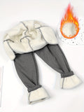 Women's High Waist Plush Lined Leggings - Soft, Warm, and Comfy Fitness Pants with Pockets for Winter Sports, Yoga, and Workout, Keep You Cozy and Focused During Exercise