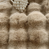1pc Ultra-Soft Plush Blanket - Warm, Fluffy, and Cozy Throw Blanket for Couch, Sofa, Office, Bed, Camping, and Travel - Multi-Purpose Gift for All Seasons, Perfect for Snuggling Up and Relaxation