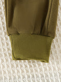 3pcs Baby's Color Clash Patchwork Casual Pants, Elastic Waist Cotton Trousers, Toddler & Infant Boy's Clothing