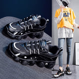 woloong Fashion Female Sports Height Increasing Street Sneakers