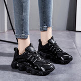 woloong Fashion Female Sports Height Increasing Street Sneakers