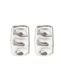 woloong Solid Color Geometric Drop Earrings