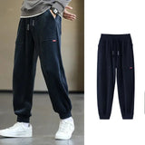 Spring Autumn Corduroy Sweatpants Men Baggy Joggers Fashion Streetwear Loose Casual Harem Pants Plus SIze 8XL 240125