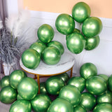 20pcs Metallic Chrome Latex Balloons, 25cm/10 Inch Round Helium Balloons For Wedding Graduation Anniversary Birthday Party Decorations Easter Gift Christmas, Halloween Gift