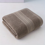 1pc Super Absorbent Cotton Bath Towel - 27x55 Inches - Soft And Comfortable For Adults - Perfect For Bathroom Supplies